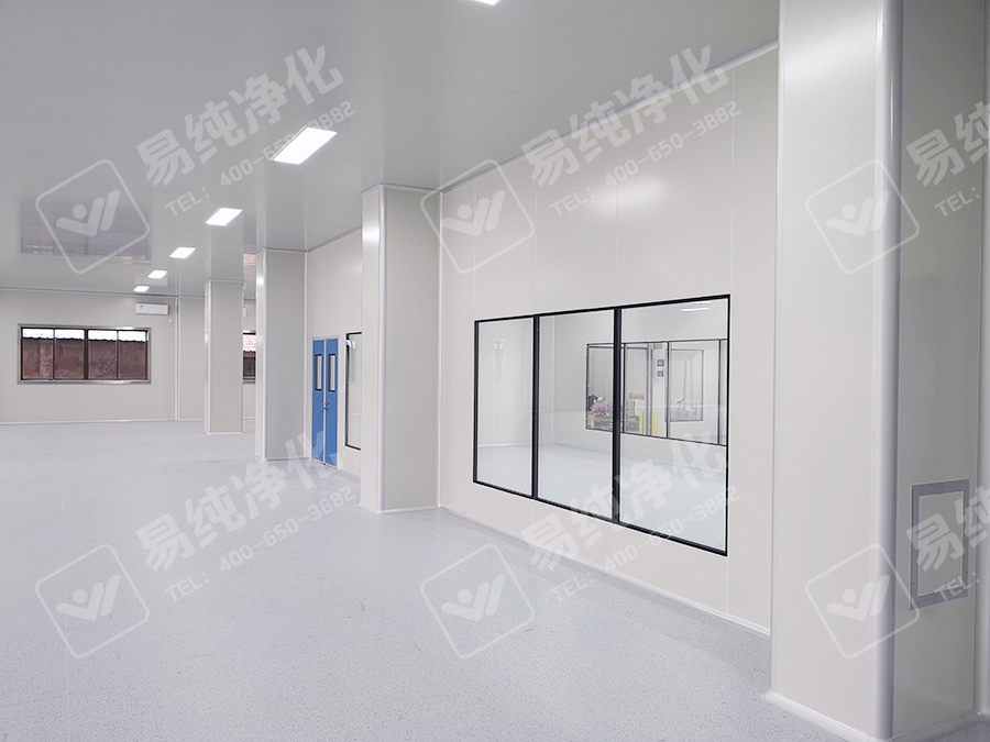 整體工程采用手工板裝修改造，吊頂采用手工單玻鎂凈化板，墻體采用手工巖棉板.jpg